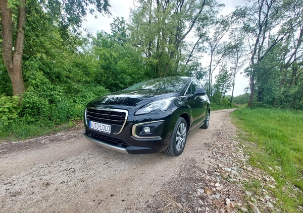 Peugeot 3008 cena 36000 przebieg: 196000, rok produkcji 2014 z Jedwabne małe 466